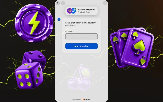 Instasino support